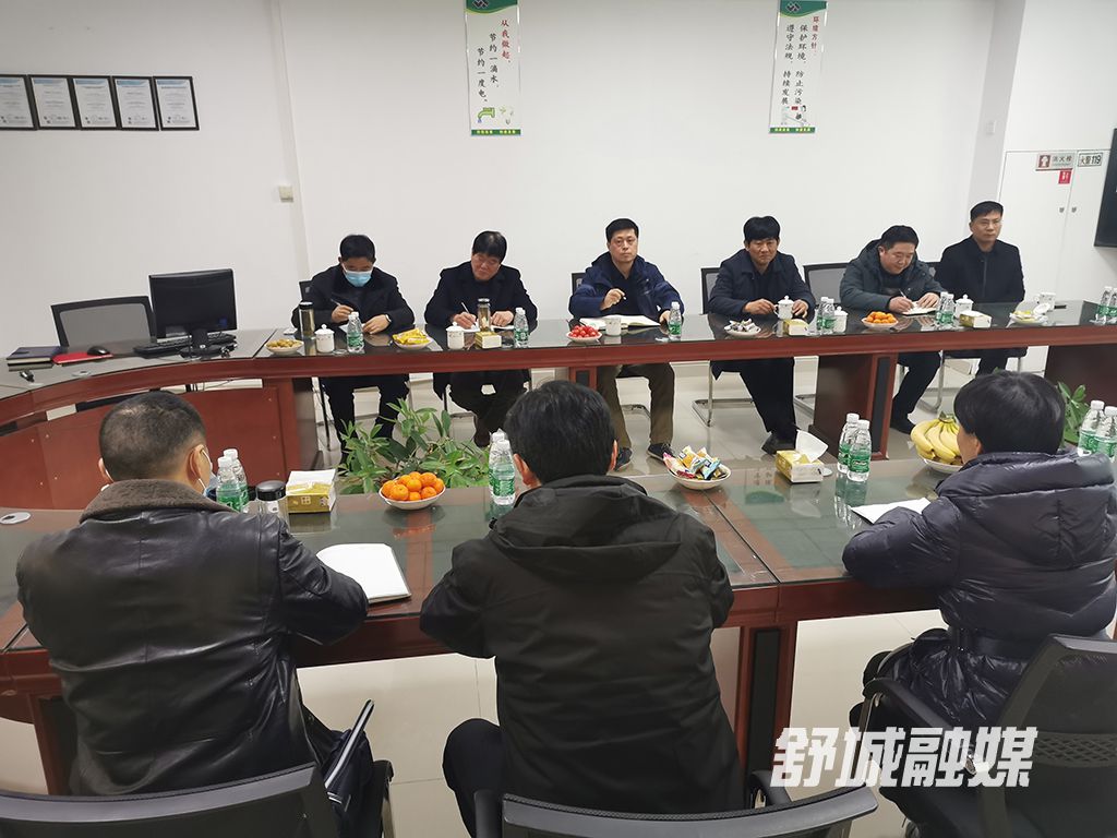 舒城县教育局与杭埠镇共同会商教育布局和校企合作 (1)