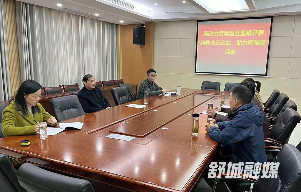 傅代智到五显镇开展“新春访万企、助力解难题”活动照片2
