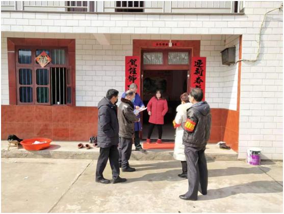 舒城县:“红袖章”在疫情防控一线跃动