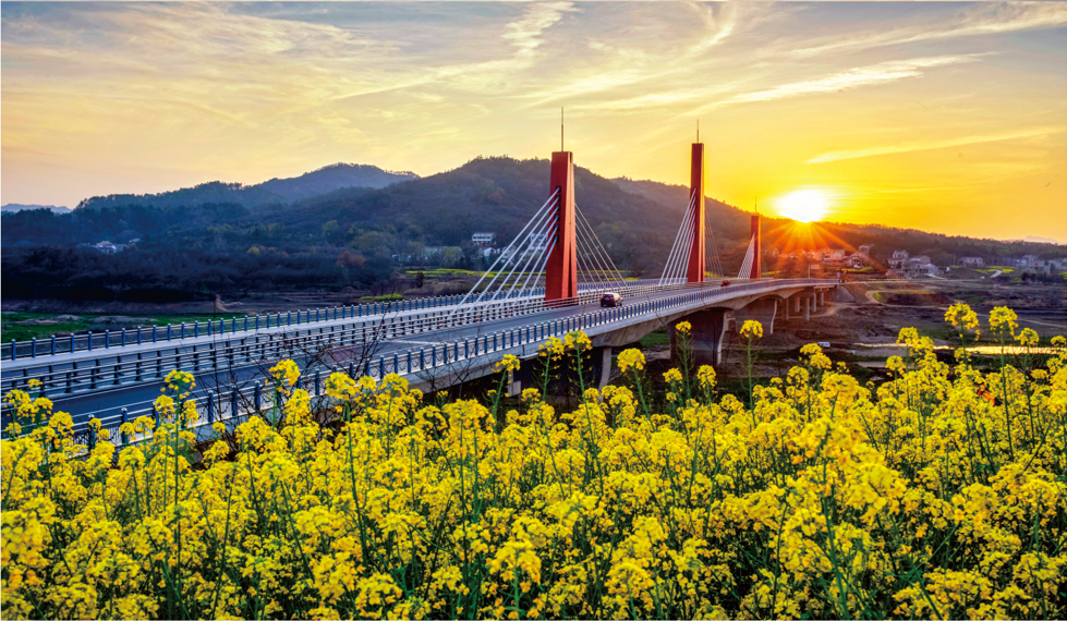 舒城县环万佛湖旅游扶贫公路河棚河大桥