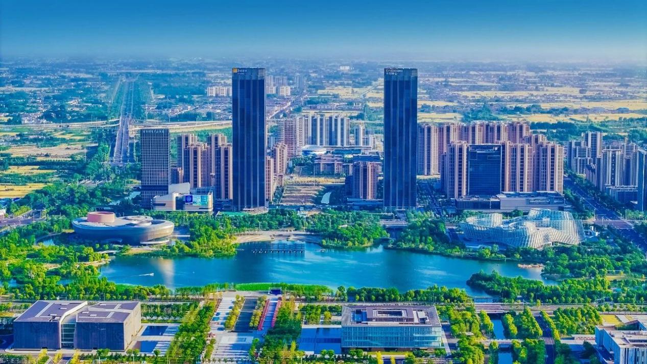 阜阳城市风光。阜阳市委网信办供图